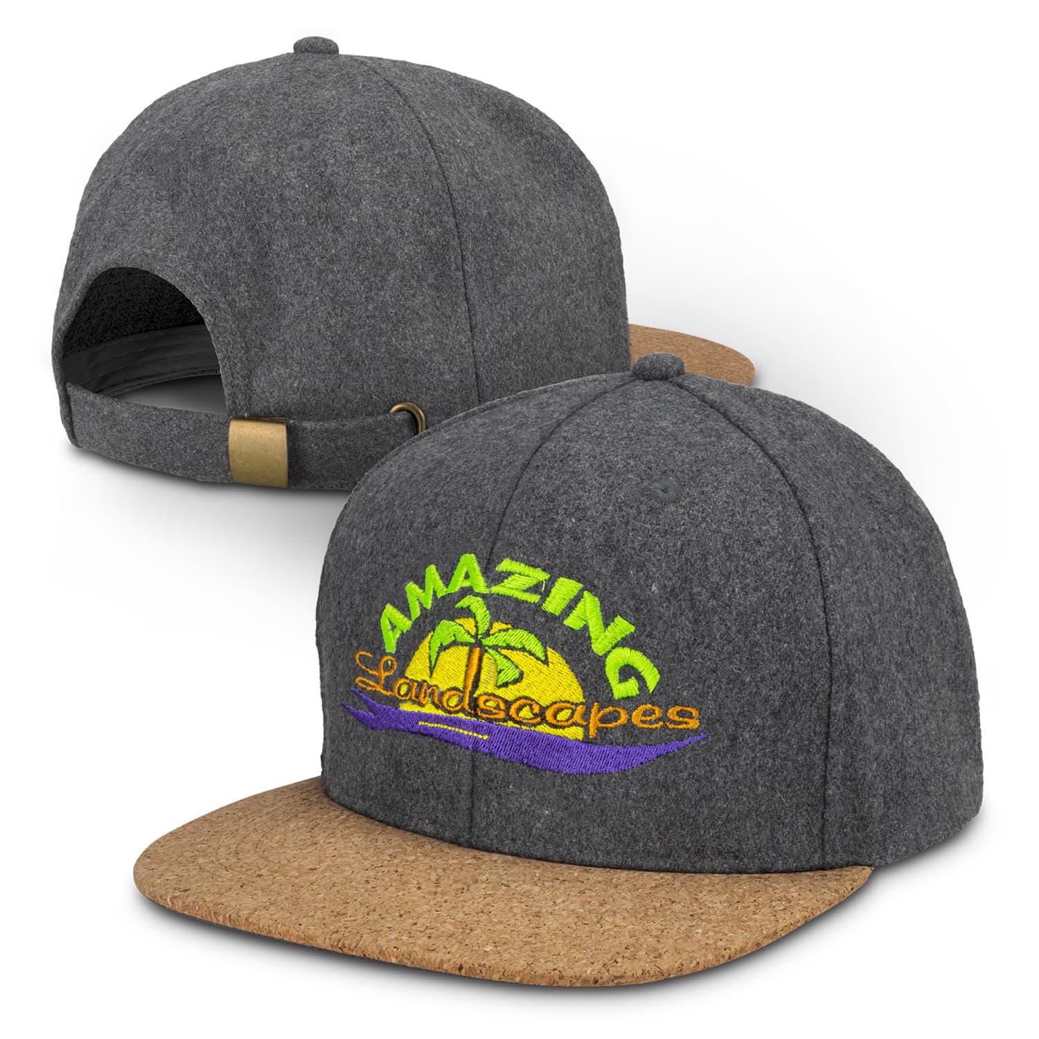 Anchor Flat Peak Cap-Active Image