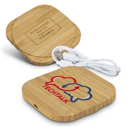 Vita Bamboo Wireless Charger - Square - image 1