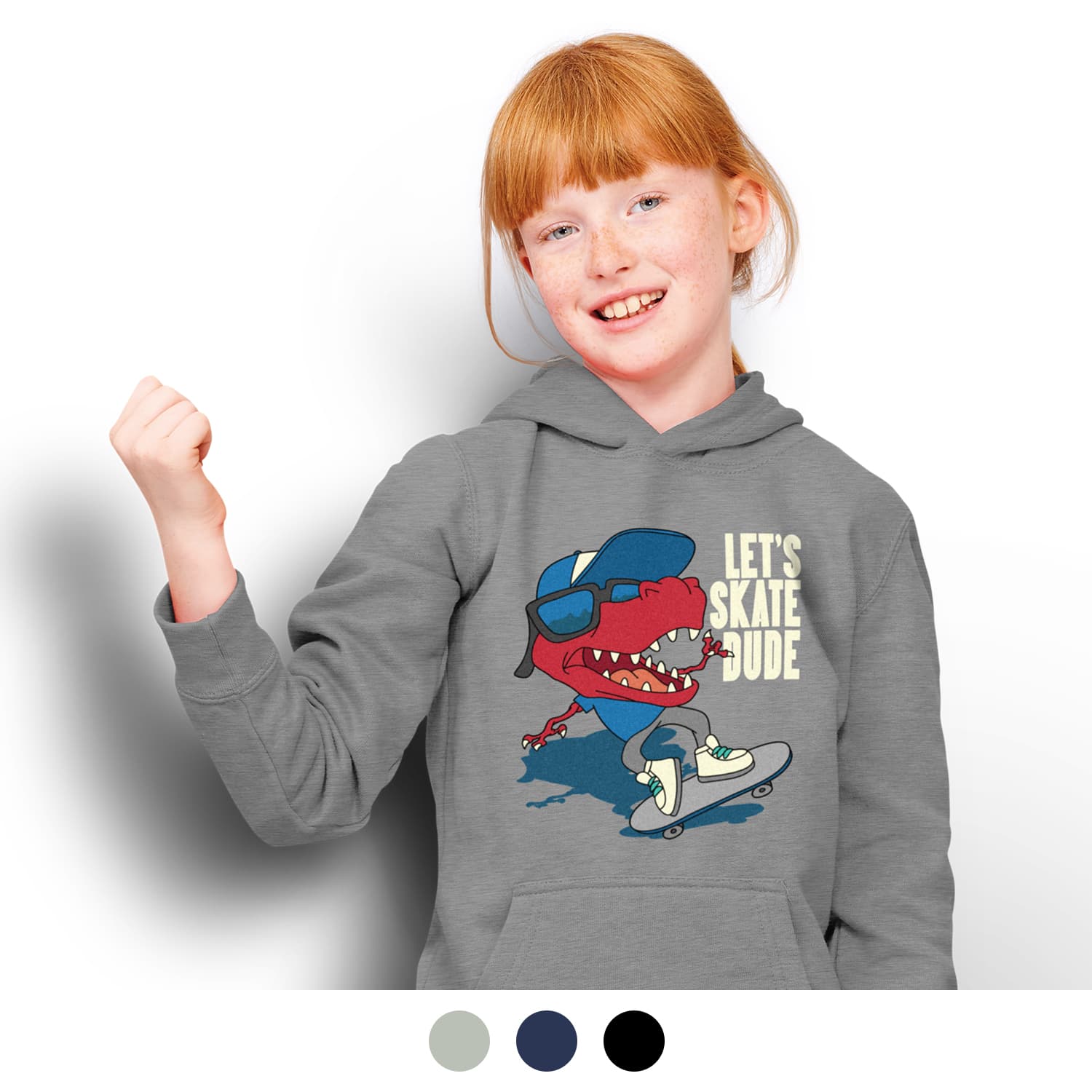 SOLS Slam Kids Hooded Sweatshirt-Active Image