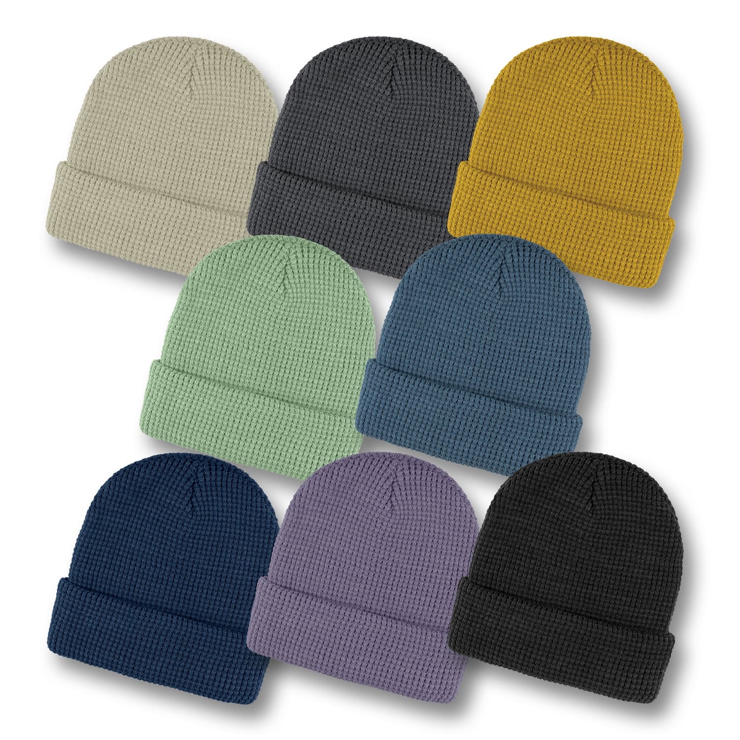 Galway Waffle Beanie-Active Image