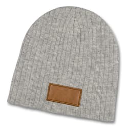 Nebraska Heather Cable Knit Beanie With Patch - image 5