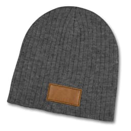 Nebraska Heather Cable Knit Beanie With Patch - image 6