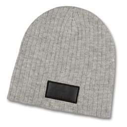 Nebraska Heather Cable Knit Beanie With Patch - image 3
