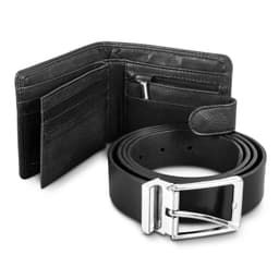 Pierre Cardin Leather Wallet and Belt Gift Set - image 3