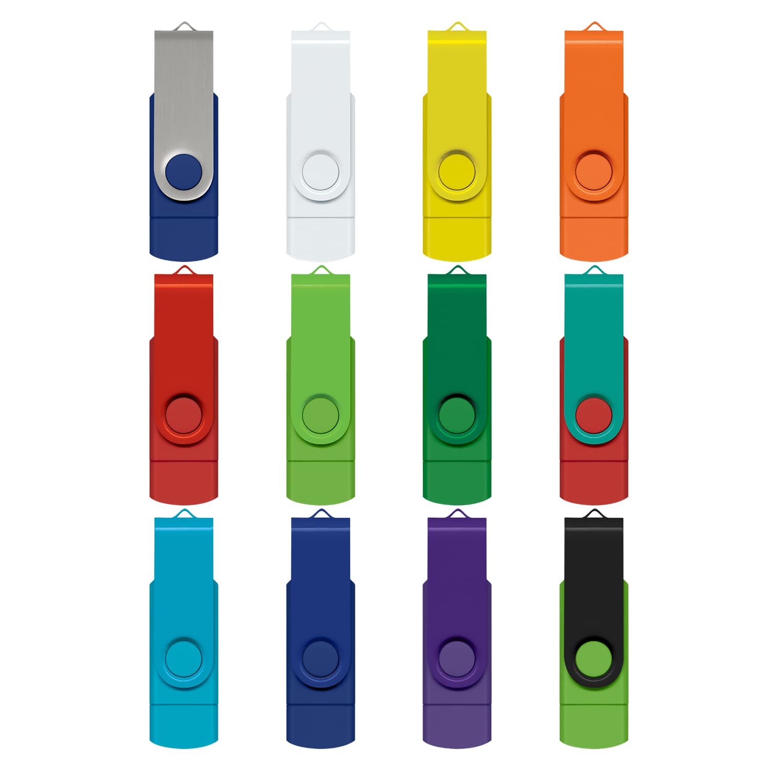 Helix 8GB Dual Flash Drive-Active Image