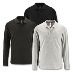 SOLS Perfect Mens Long Sleeve Polo - image 4