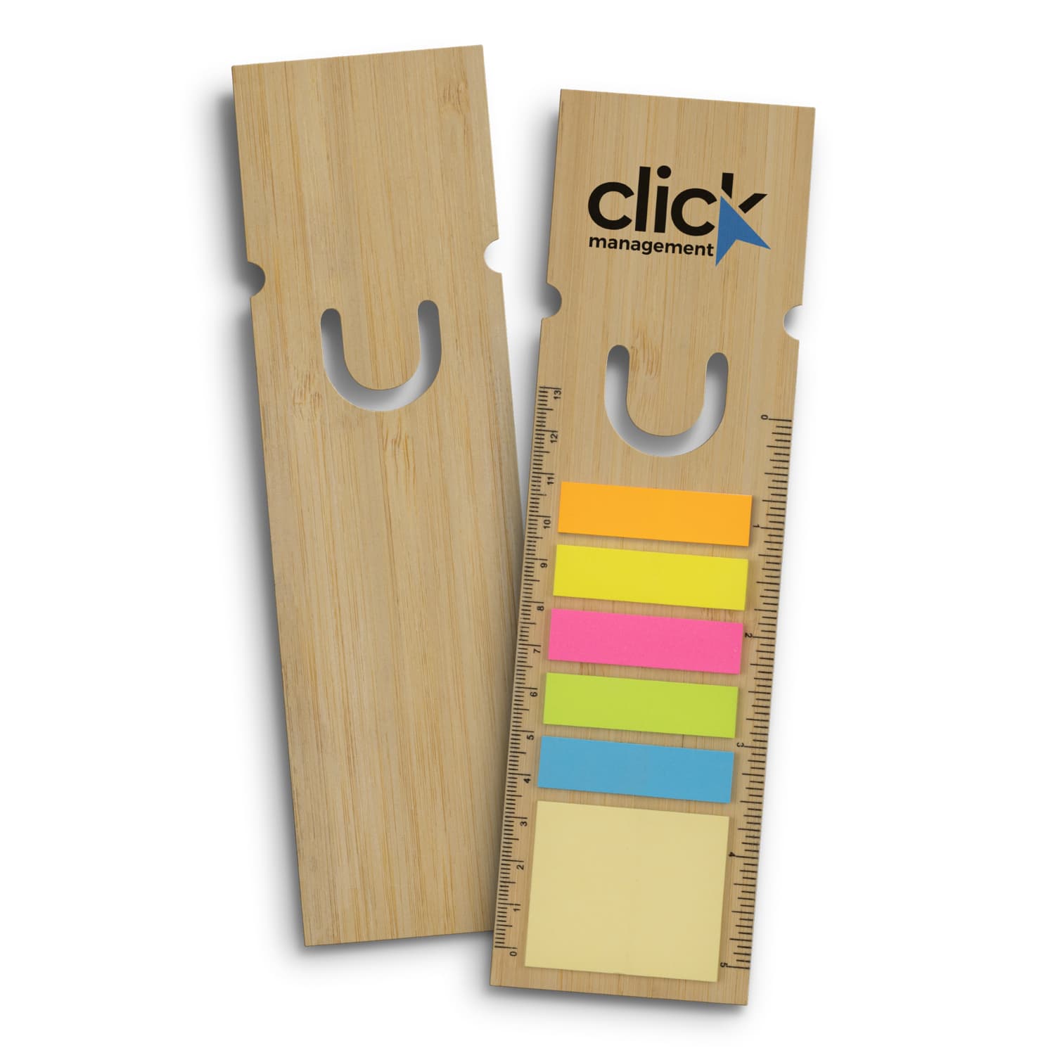 Bamboo Ruler Bookmark - Square-Active Image