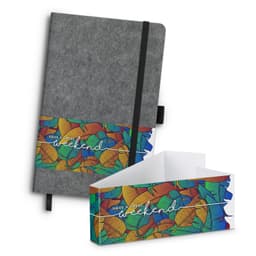 RPET Felt Hard Cover Notebook - image 5