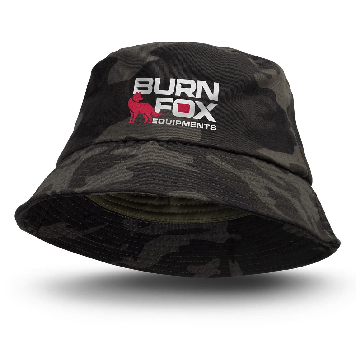 Camouflage Bucket Hat-Active Image
