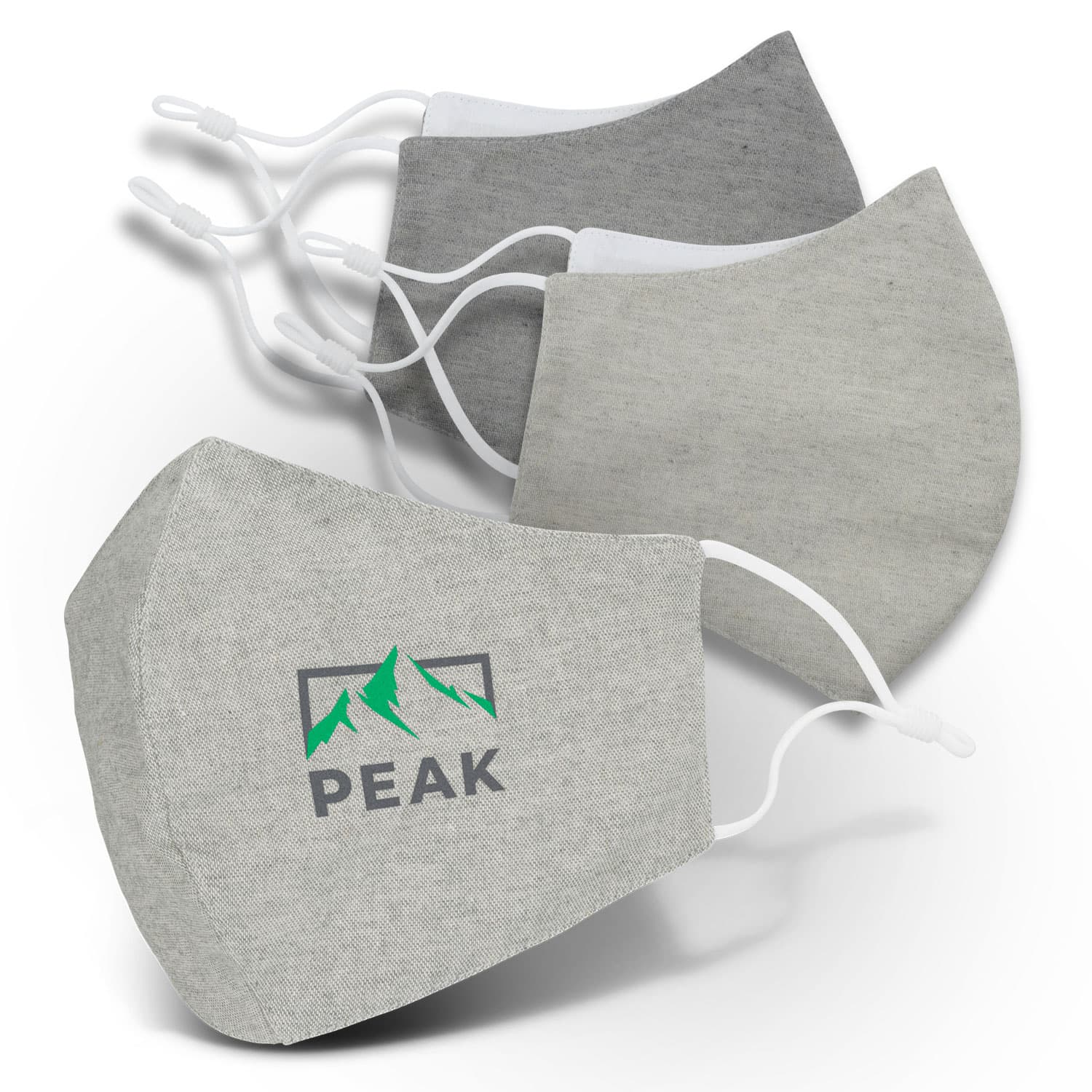 Linen Face Mask-Active Image