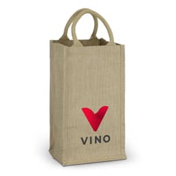 Jute Four Bottle Wine Carrier - image 2