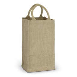 Jute Four Bottle Wine Carrier - image 3