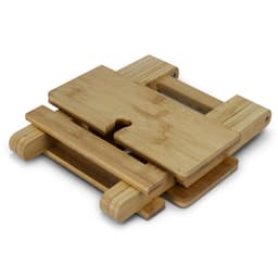 NATURA Bamboo Folding Wine Table - image 4
