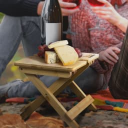 NATURA Bamboo Folding Wine Table - image 1