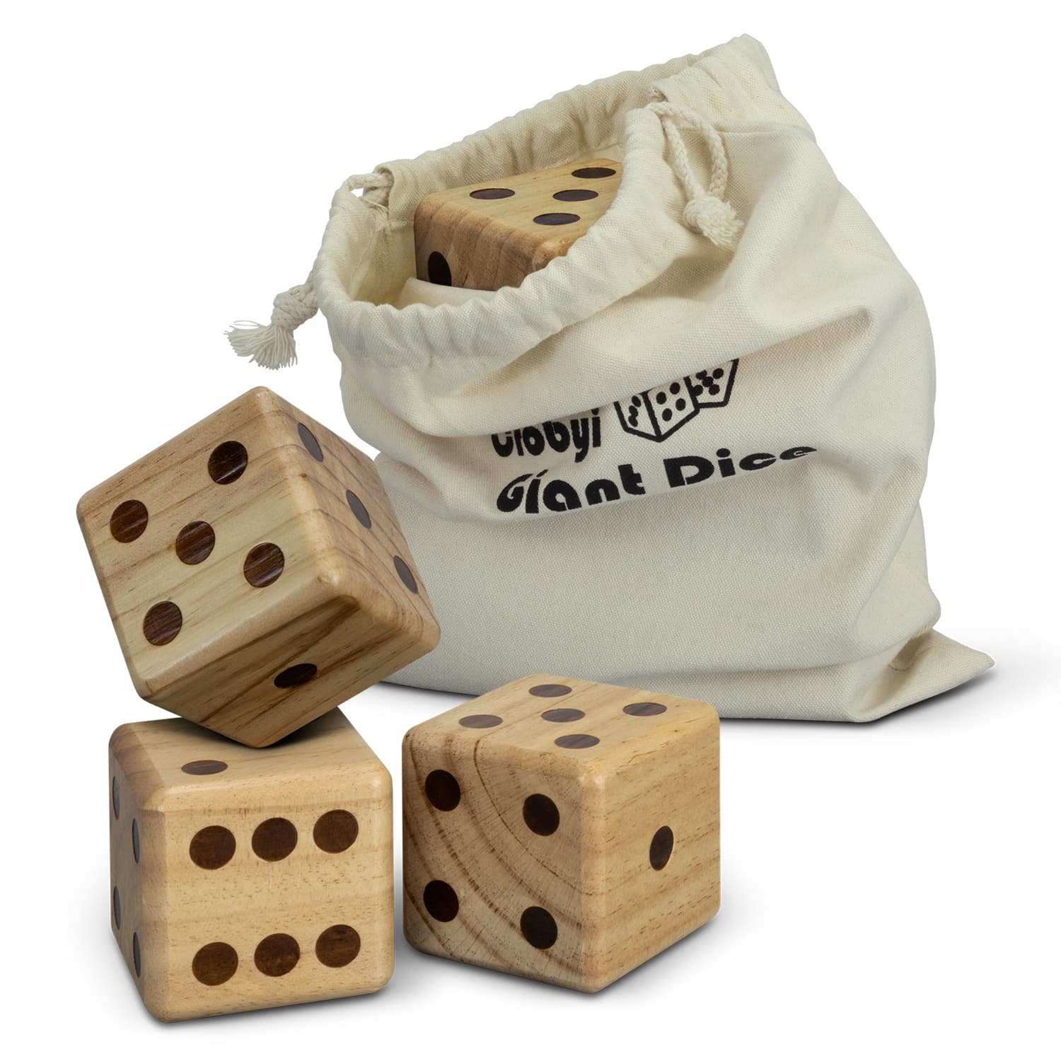 Wooden Yard Dice Game-Active Image
