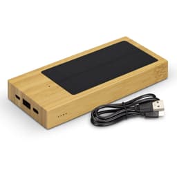 NATURA Bamboo Solar Power Bank - image 6