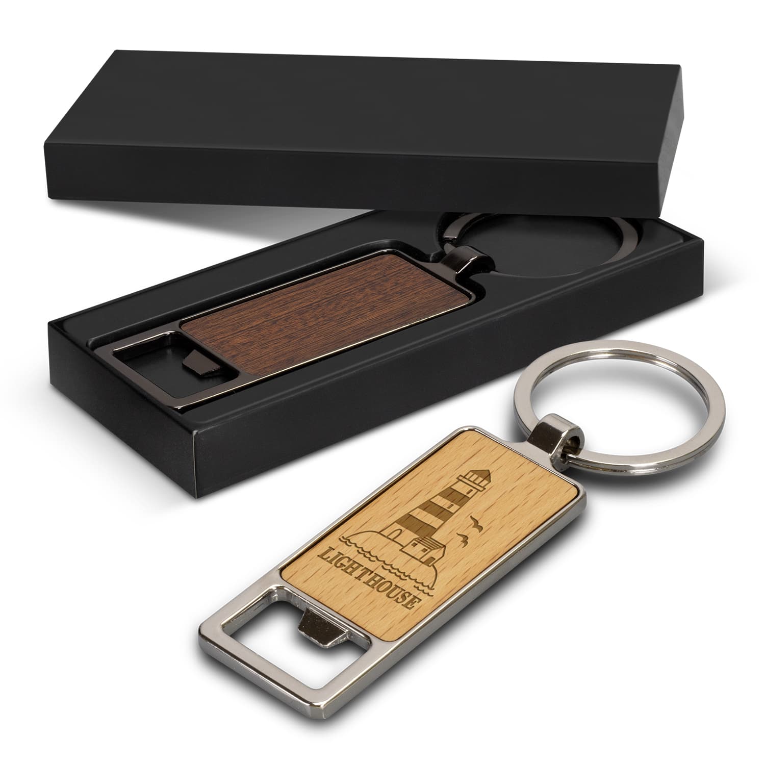 Santo Bottle Opener Key Ring-Active Image