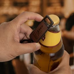 Santo Bottle Opener Key Ring - image 1