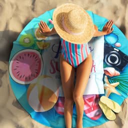 Paradiso Beach Towel - Full Colour - image 1