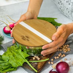 NATURA Iris Glass Food Container - image 2