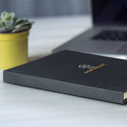 Recycled Cotton Hard Cover Notebook - image 1