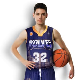 Custom Mens Basketball Top - image 2
