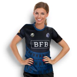 Custom Womens Performance Rugby T-Shirt - image 3