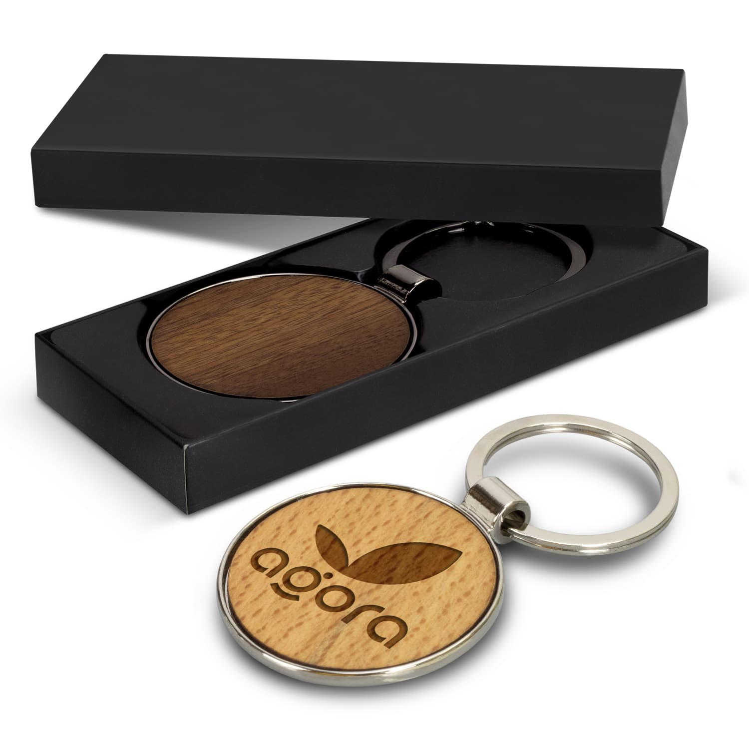 Santo Key Ring - Round-Active Image