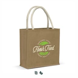 Monza Starch Jute Tote Bag - image 3