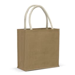 Monza Starch Jute Tote Bag - image 2