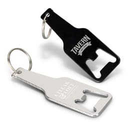 Beverage Bottle Opener Key Ring - image 3