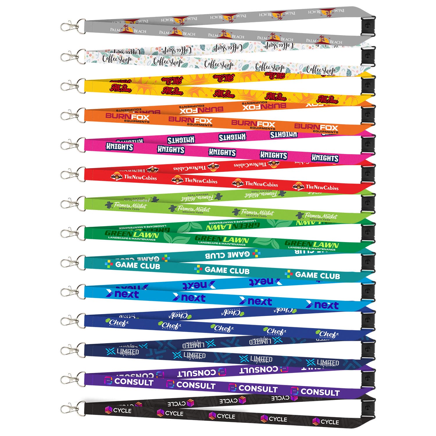 Colour Max Lanyard 16mm-Active Image