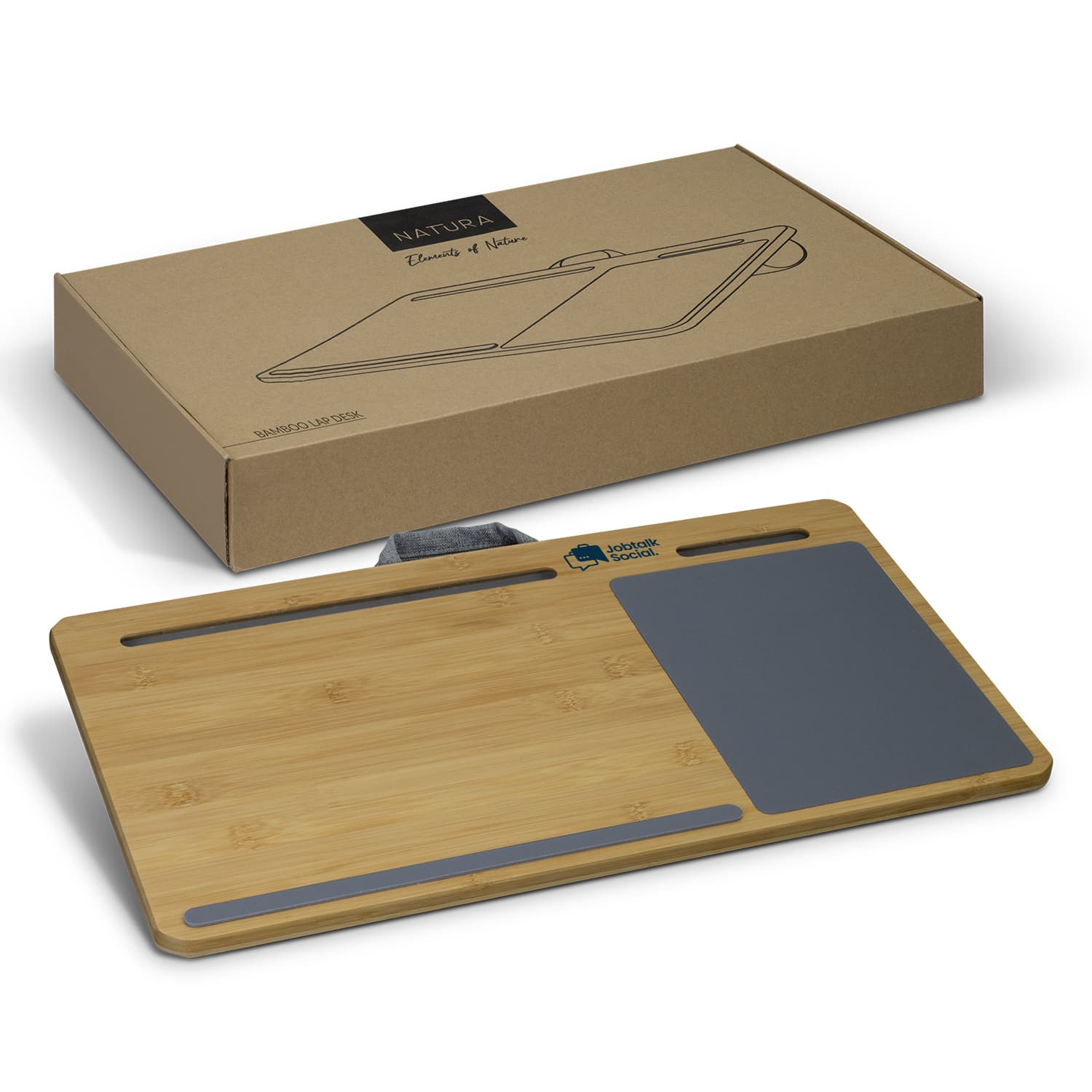 NATURA Bamboo Lap Desk-Active Image
