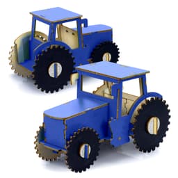 BRANDCRAFT Tractor Wooden Model - image 1