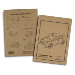 BRANDCRAFT Hatchback Car Wooden Model - image 2