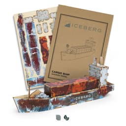 BRANDCRAFT Cargo Ship Wooden Model - image 2