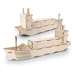 BRANDCRAFT Cargo Ship Wooden Model - image 2