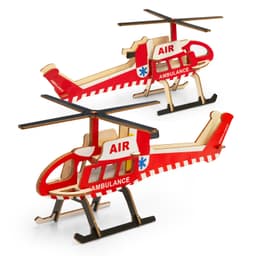 BRANDCRAFT Helicopter Wooden Model - image 5
