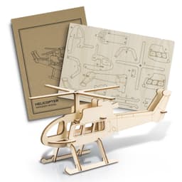 BRANDCRAFT Helicopter Wooden Model - image 3
