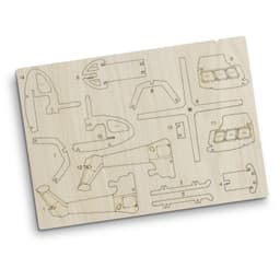 BRANDCRAFT Helicopter Wooden Model - image 1