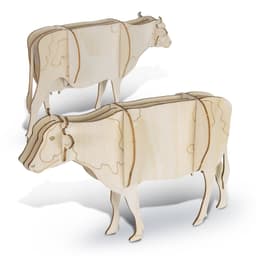 BRANDCRAFT Cow Wooden Model - image 5