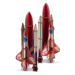 BRANDCRAFT Rocket Ship Wooden Model - image 5