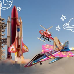 BRANDCRAFT Rocket Ship Wooden Model - image 10