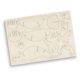BRANDCRAFT Triceratops Wooden Model - image 5