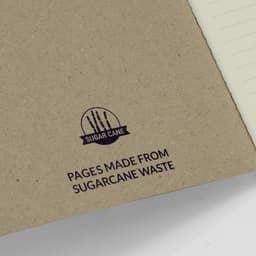 Sugarcane Paper Soft Cover Notebook - image 3
