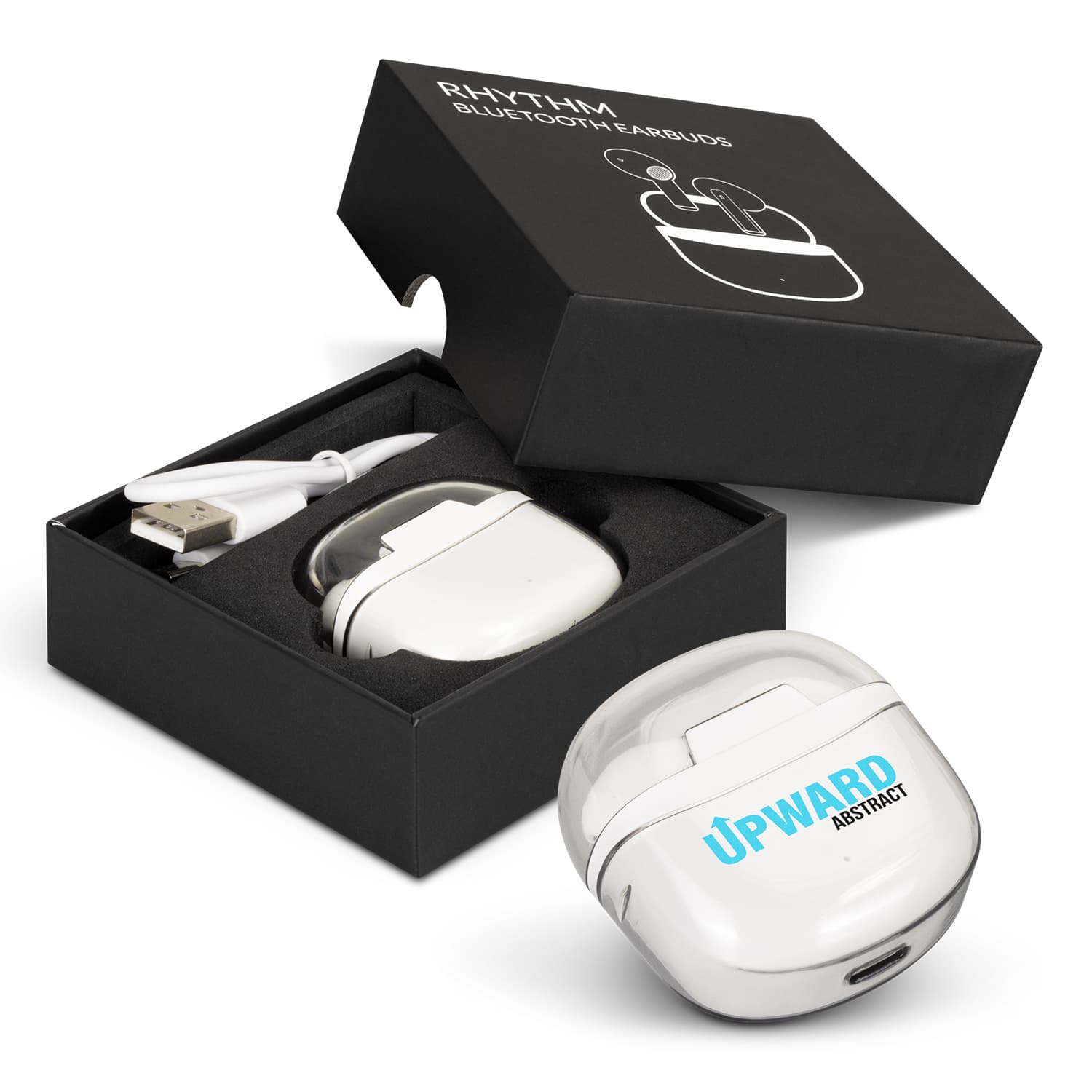 Rhythm Bluetooth Earbuds-Active Image