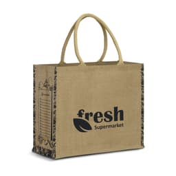 Modena Jute Tote Bag - image 3