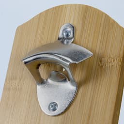 NATURA Bamboo Wall Mounted Bottle Opener - image 5
