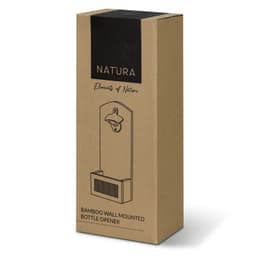 NATURA Bamboo Wall Mounted Bottle Opener - image 1