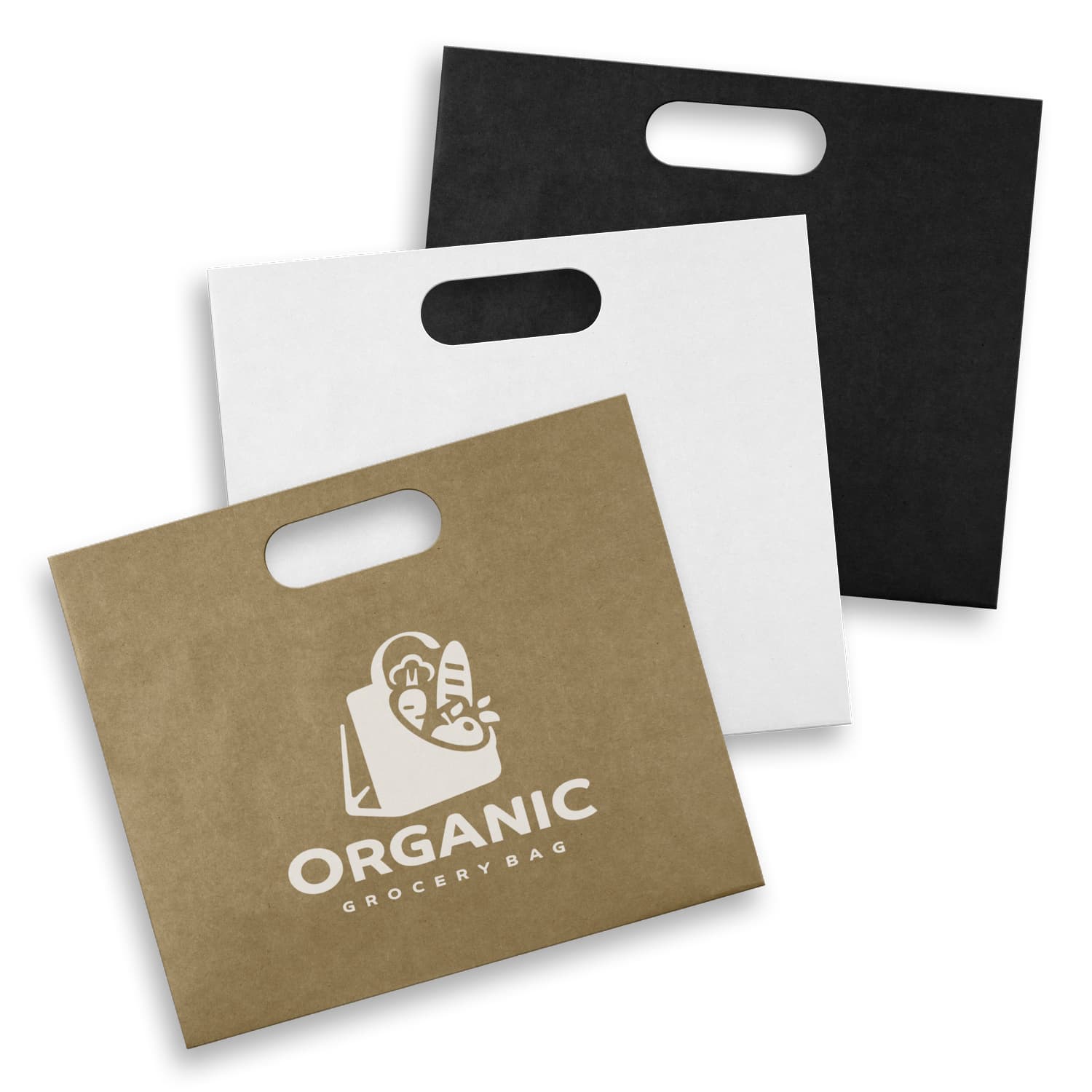 Large Die Cut Paper Bag Landscape-Active Image
